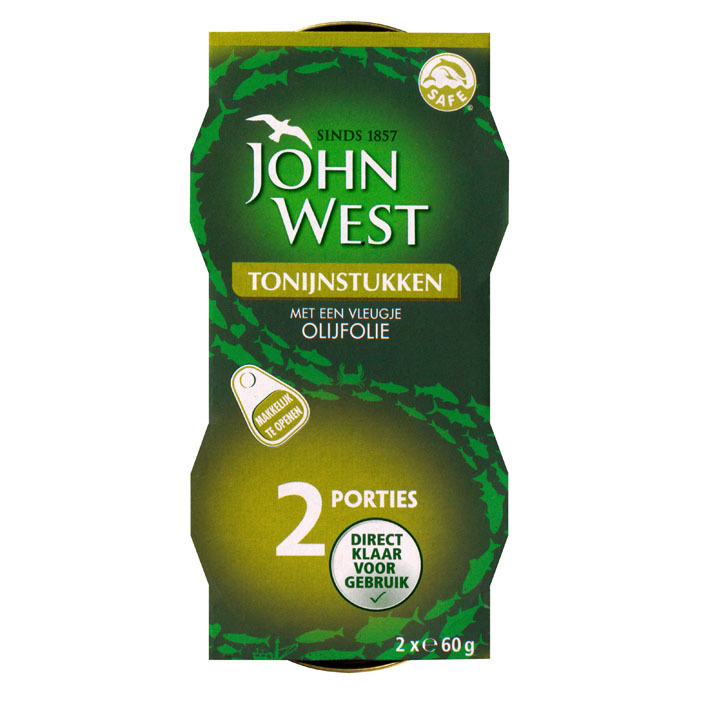 John West Tonijnstukken in olijfolie