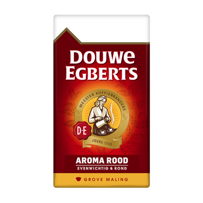Douwe Egberts Aroma rood grove maling filterkoffie
