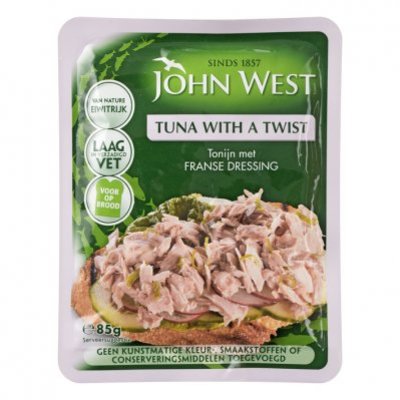 John West Tuna with a twist gedroogde tomaat