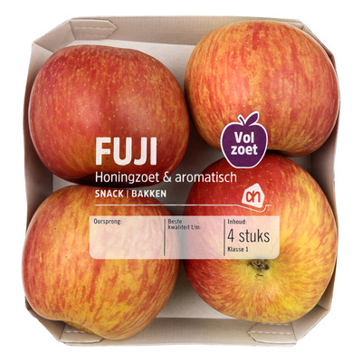 Huismerk Fuji appelen