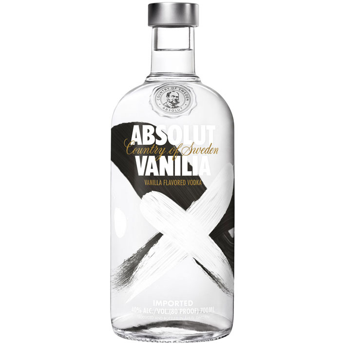 Absolut Vanilia flavored vodka