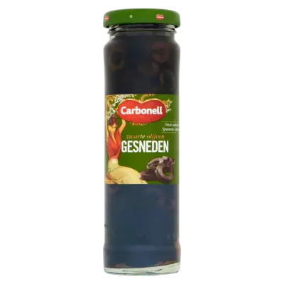 Carbonell Zwarte Olijven Gesneden