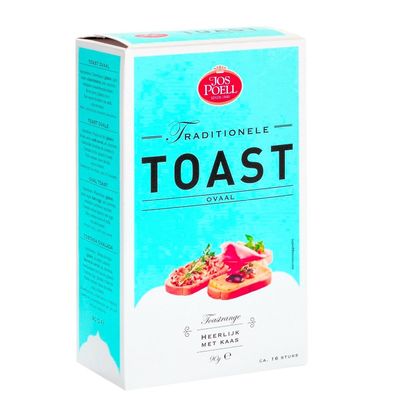 Jos Poell Traditionele Toast Ovaal