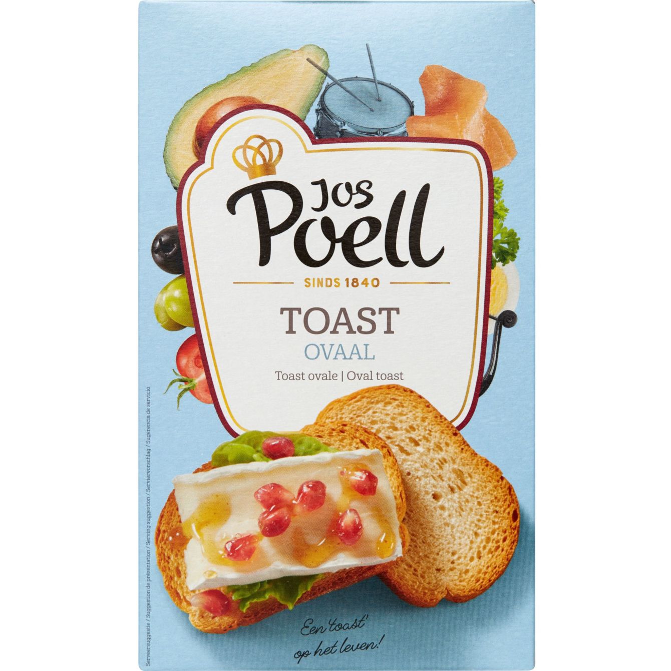 Jos Poell Traditionele Toast Ovaal