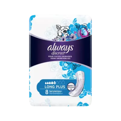 Always Discreet Verband+ Voor Urineverlies Long Plus