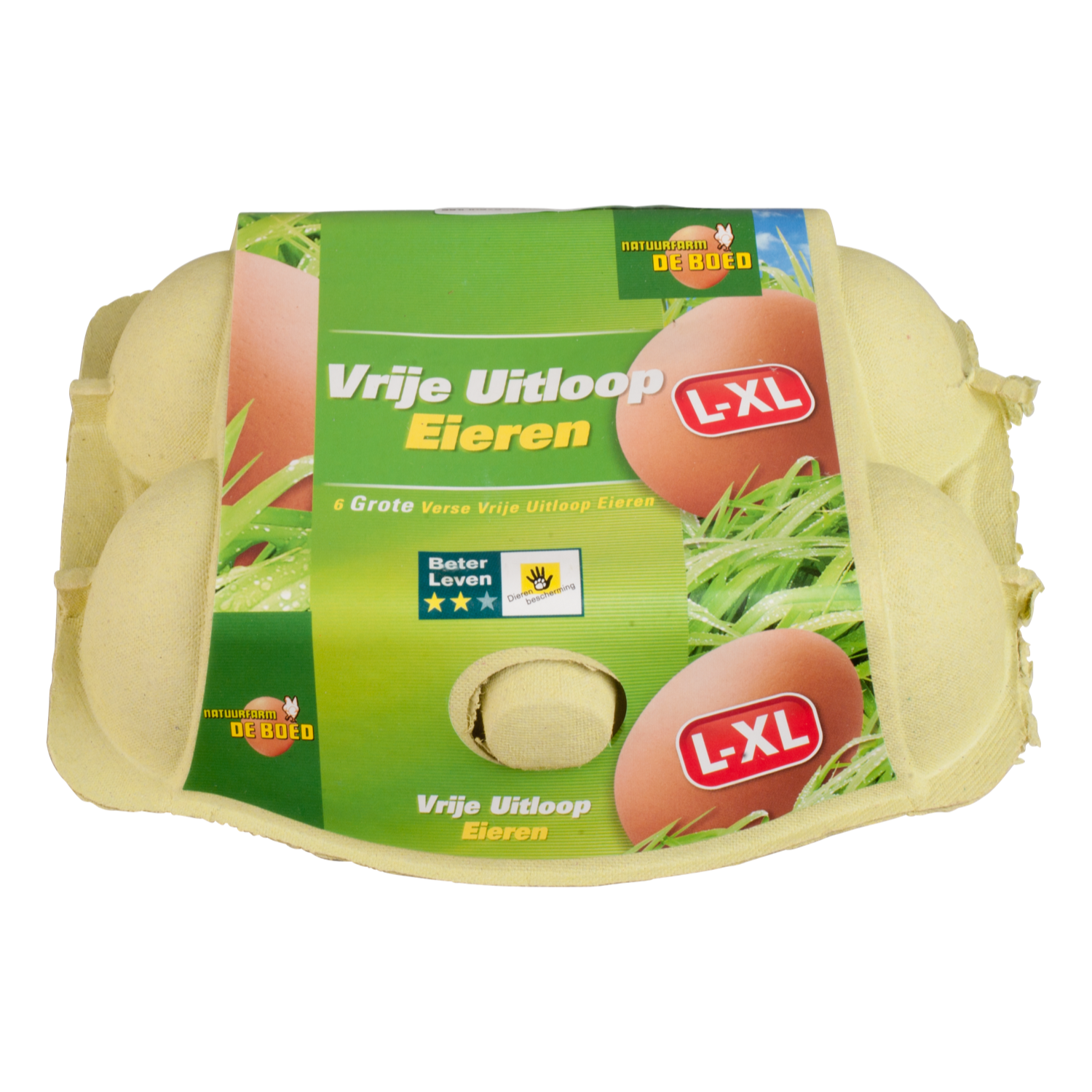Natuurfarm Vrije uitloop eieren L - XL