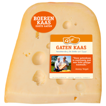 GIJS Boeren gatenkaas 48+ stuk