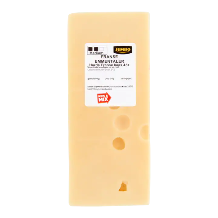 Huismerk Franse Emmentaler 45+ Kaas Medium