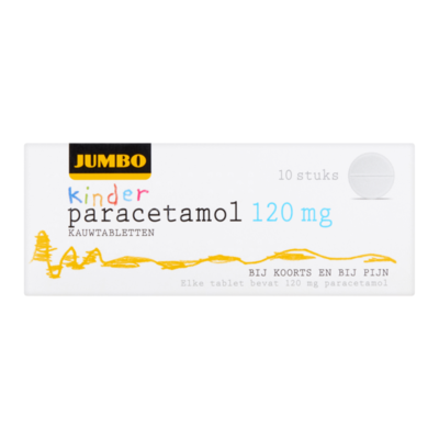 Huismerk Kinder Paracetamol Kauwtabletten 120 mg