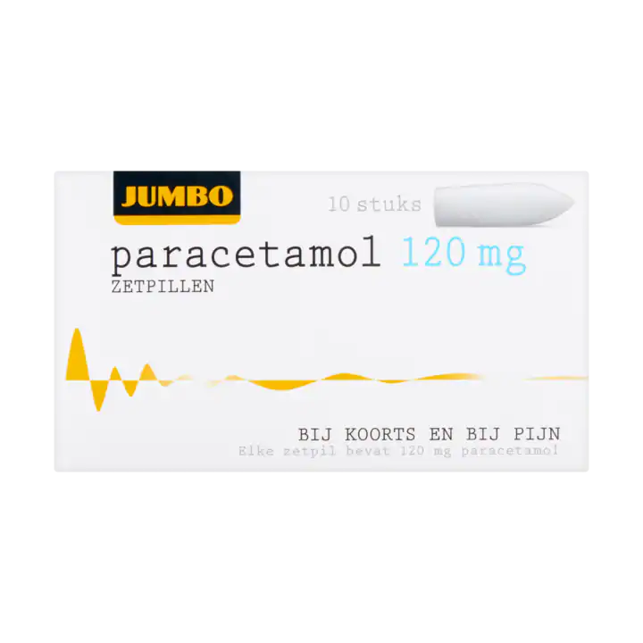 Huismerk Paracetamol Zetpillen 120 mg