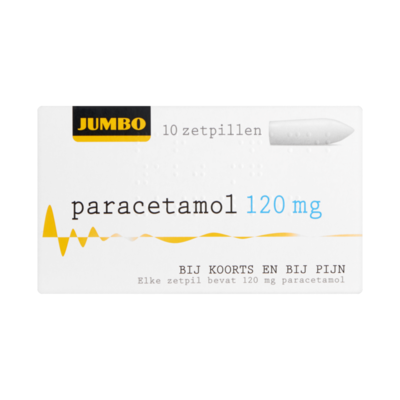 Huismerk Paracetamol Zetpillen 120 mg