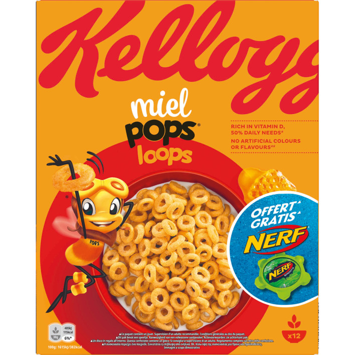 Kellogg's Honey pops loops