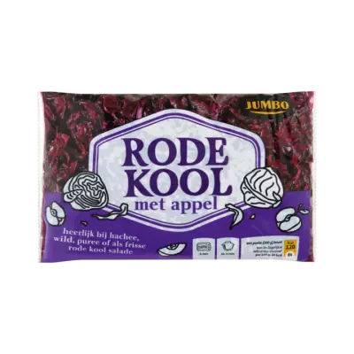 Huismerk Biologisch Rode Kool met Appel
