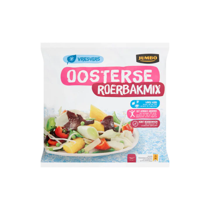Huismerk Oosterse Roerbakmix Vriesvers