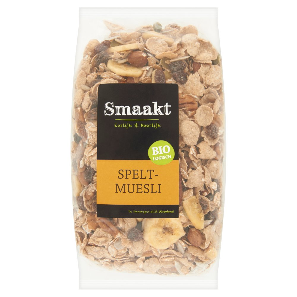 Smaakt Biologisch Speltmuesli 500 g