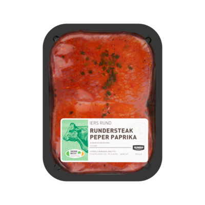 Huismerk Iers Rund Rundersteak Peper Paprika 2 Stuks