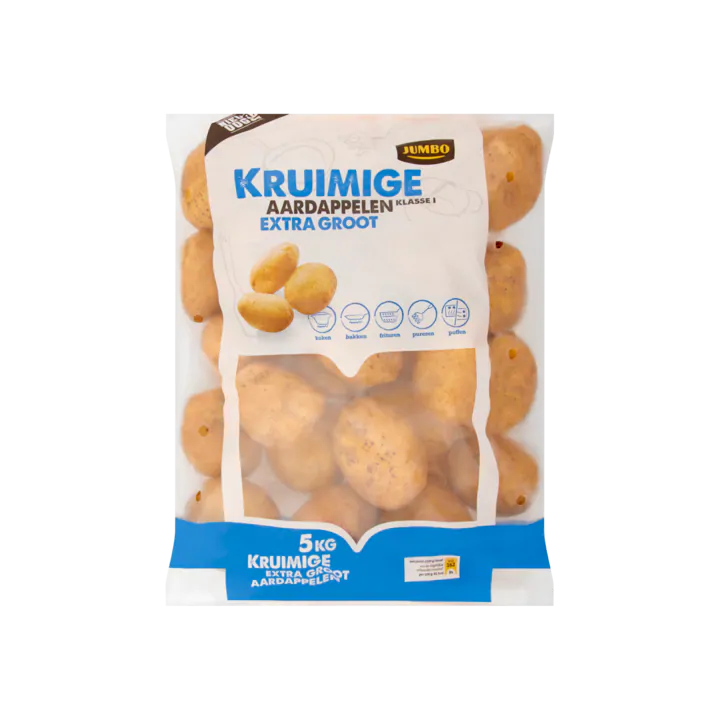 Huismerk Kruimige Aardappelen Extra Groot