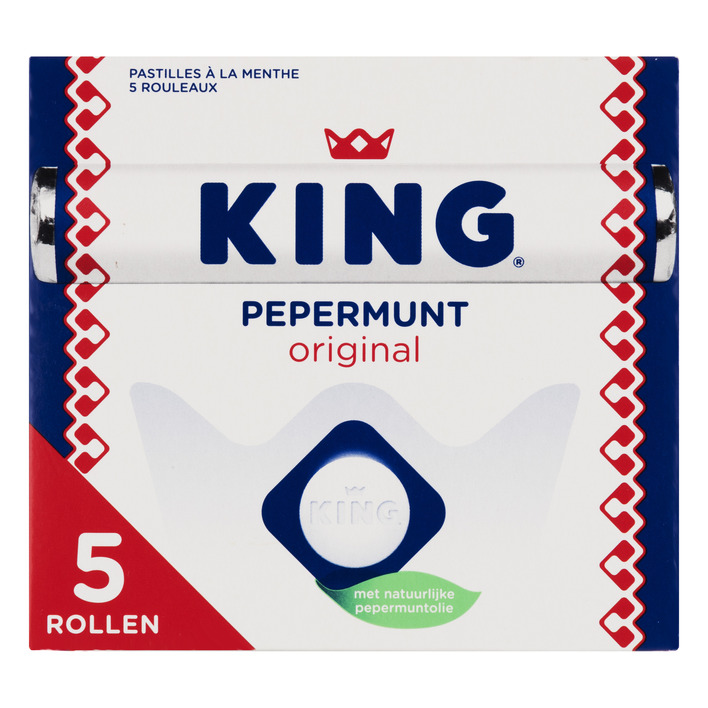 King Pepermunt original rollen
