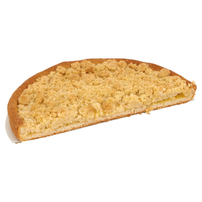 Huismerk Kruimelvlaai met Gele Room Half