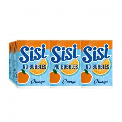 Sisi No Bubbles orange 6-pack