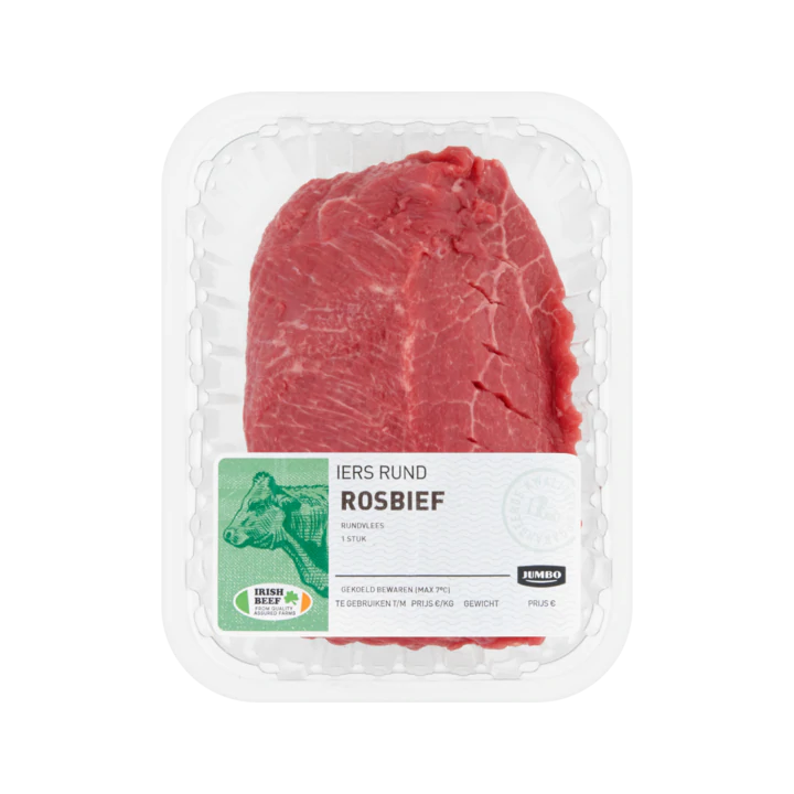 Huismerk Iers Rund Rosbief