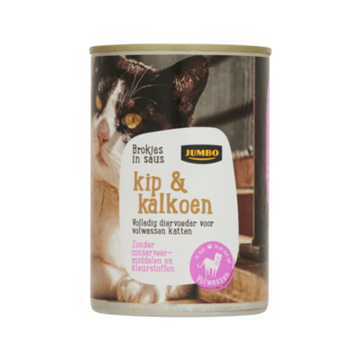 Huismerk Brokjes in Saus Kip & Kalkoen
