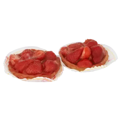 Huismerk Aardbeienvlaaitjes