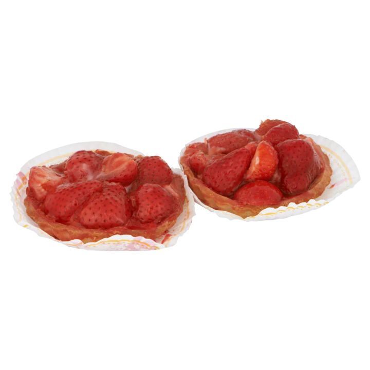 Huismerk Aardbeienvlaaitjes
