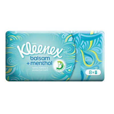 Kleenex Balsam menthol zakdoekjes