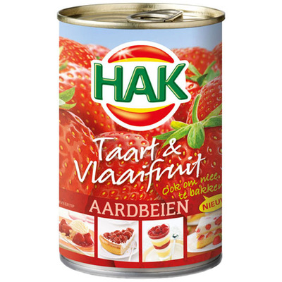 Hak Taart & vlaaifruit aardbeien
