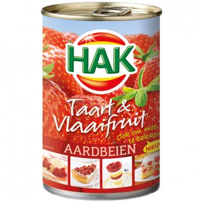 Hak Taart & vlaaifruit aardbeien
