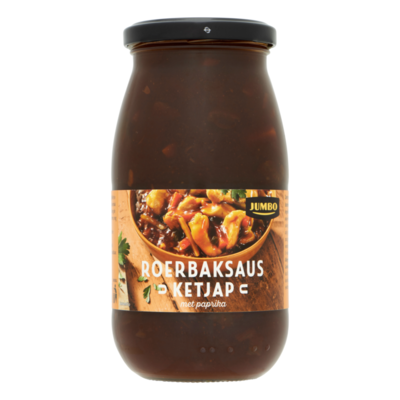 Huismerk Roerbaksaus Ketjap met Paprika