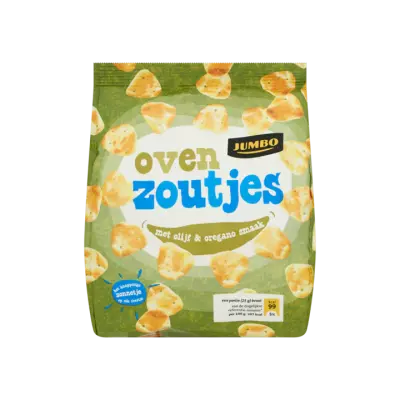 Huismerk Oven Zoutjes met Olijf & Oregano Smaak