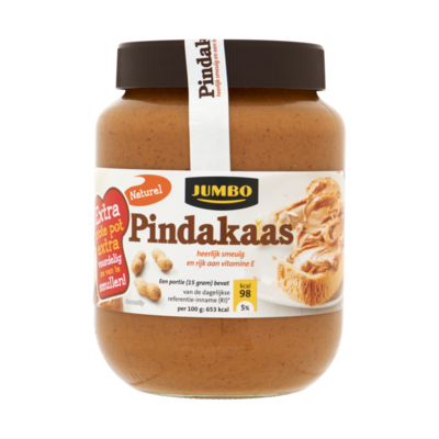 Huismerk Pindakaas Naturel
