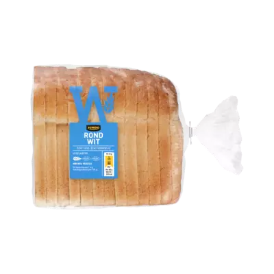 Huismerk Rond Wit Half