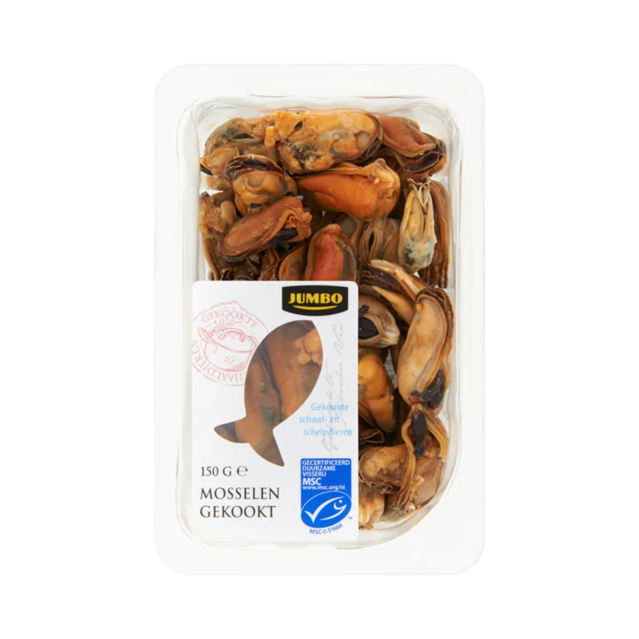 Huismerk Mosselen Gekookt