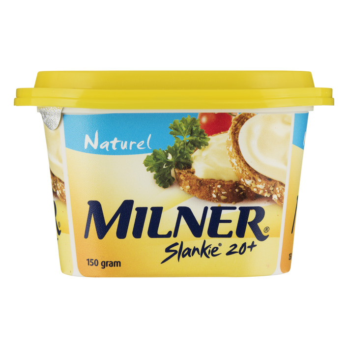 Milner Slankie smeerkaas naturel 20+