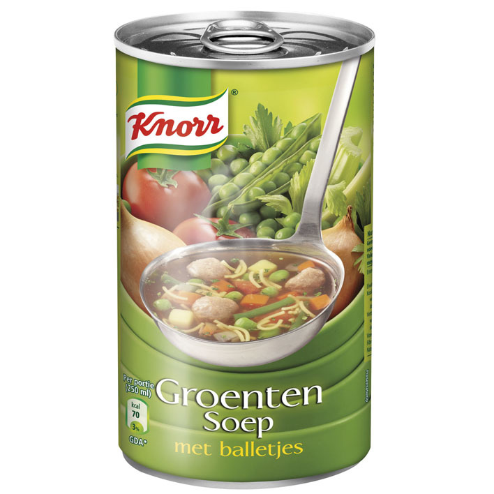 Knorr Groentensoep met balletjes