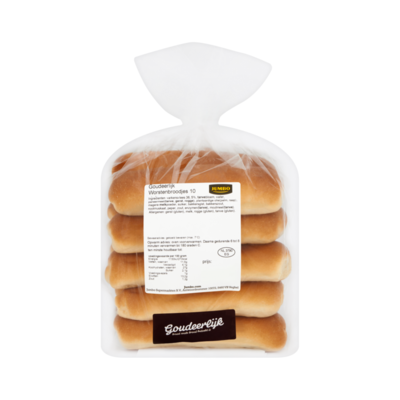 Huismerk Goudeerlijk Worstenbroodjes