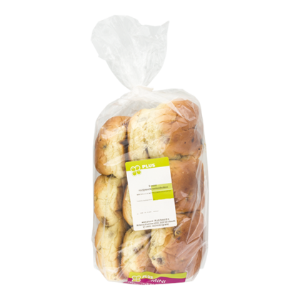 Huismerk Mini krenten-rozijnenbollen