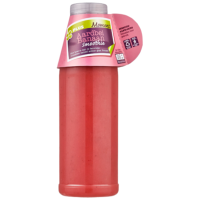 Huismerk Moment Smoothie appel-aardbei-banaan