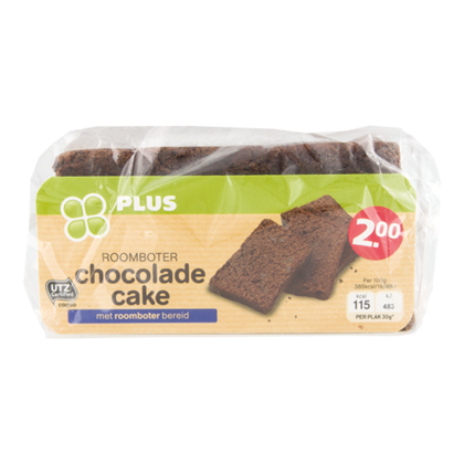 Huismerk Chocolade cake