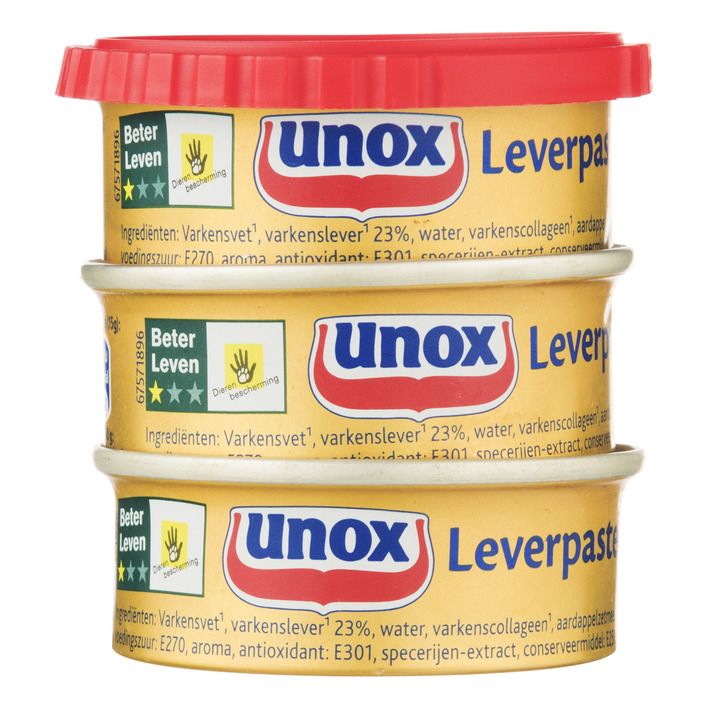 Unox Blik leverpastei