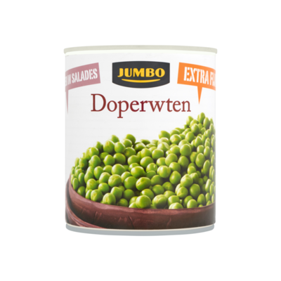 Budget Huismerk Doperwten Extra Fijn