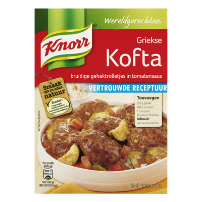 Knorr Wereldgerechten kofta