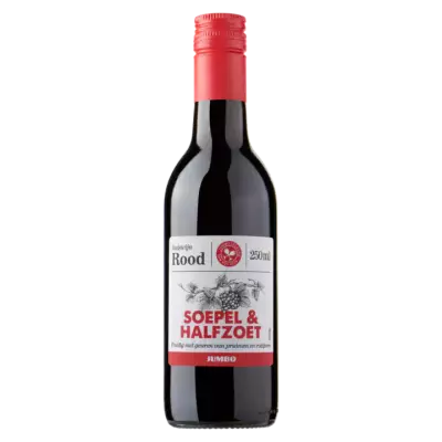 Huismerk Huiswijn Rood Soepel & Halfzoet