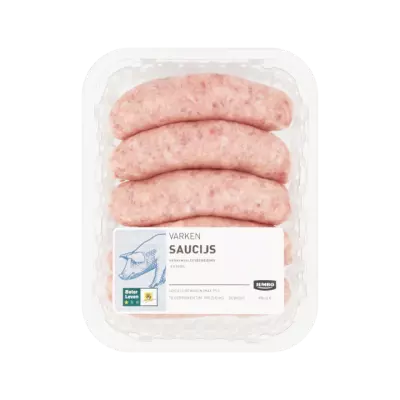 Huismerk Varken Saucijs 5 Stuks
