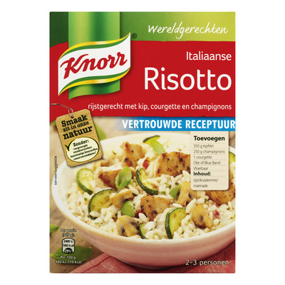 Knorr Wereldgerechten risotto