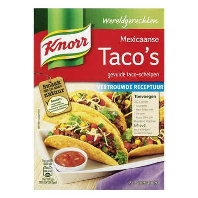 Knorr Wereldgerechten taco's