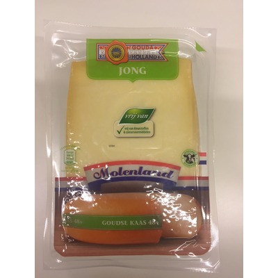 Deen goudse kaas jong 48+ plakken 400 gram